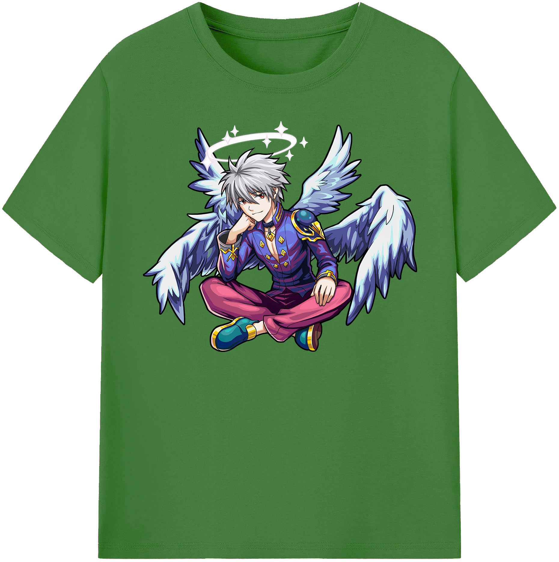 （画像用） EVA 新世紀エヴァンゲリオン レディースカジュアルプリントTシャツ（綿100％）